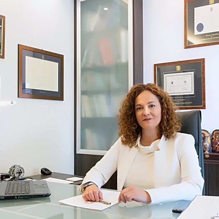 η Γυναικολόγος αρωγός της γυναίκας Η ενημερωμένη γυναικολόγος φροντίζει τα διαφορετικά προβλήματα κάθε ηλικίας με ασφάλεια υπευθυνότητα αναλυτικότητα επεξηγηματικότατα εμπιστευτικότητα γυναικεία διακριτικότητα και ευαισθησία.
